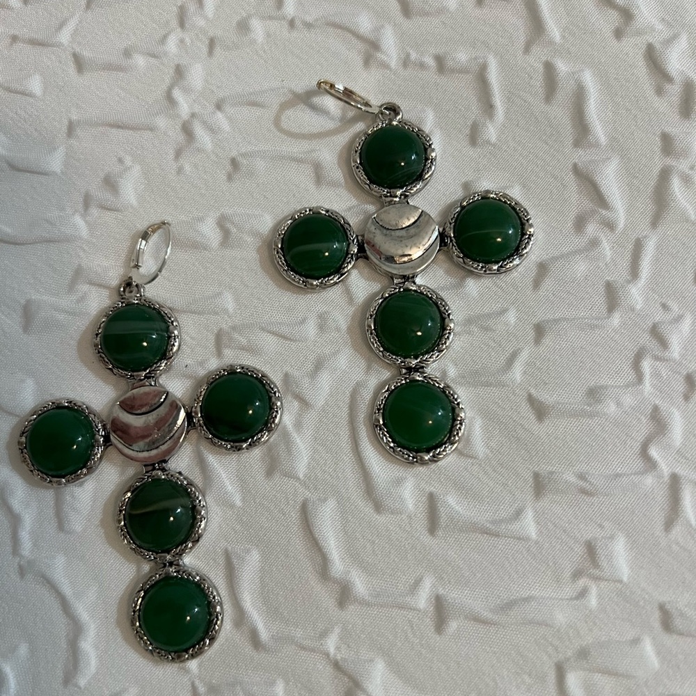Free People cross earrings.. brand new!